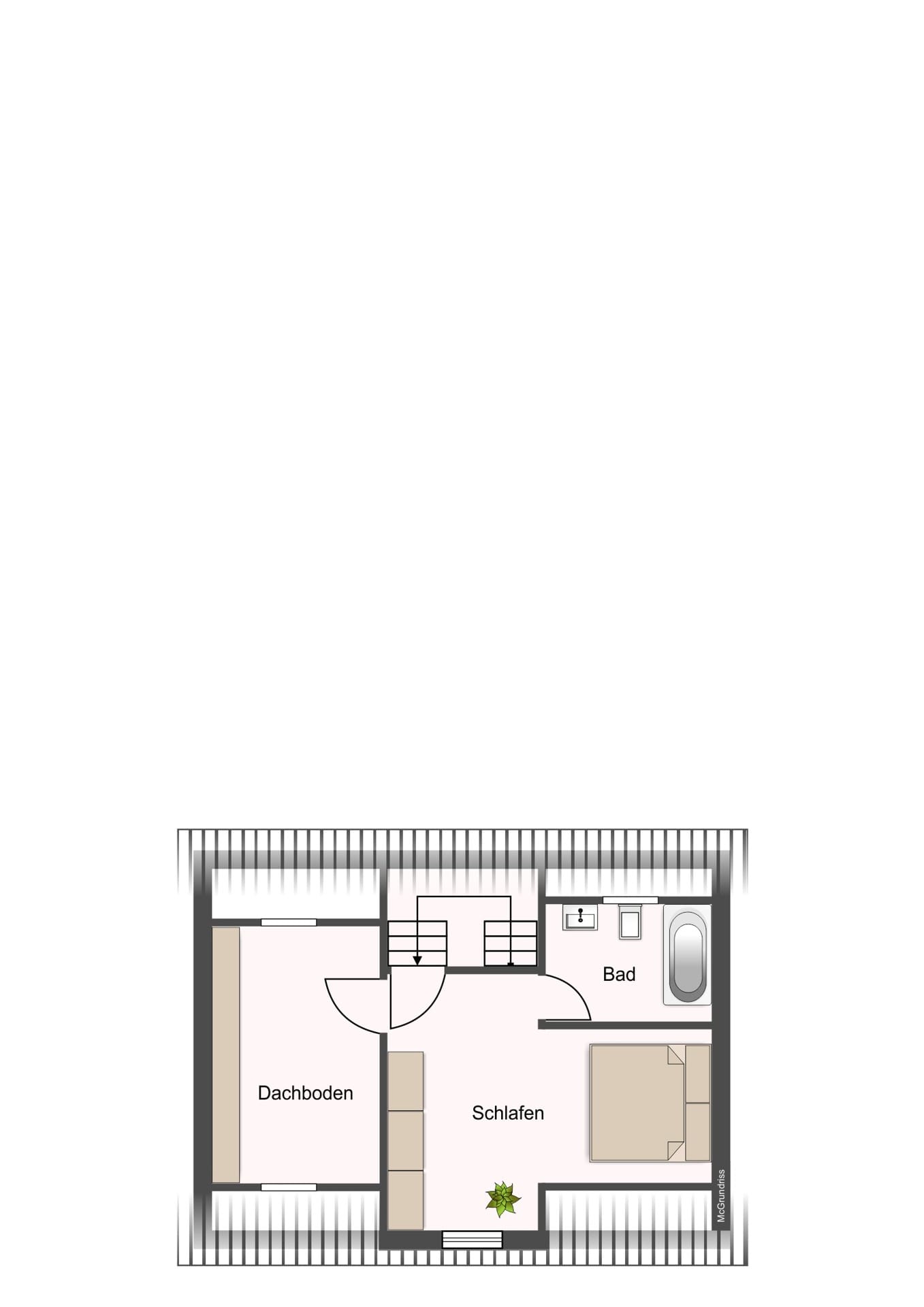 Grundriss Dachgeschoss