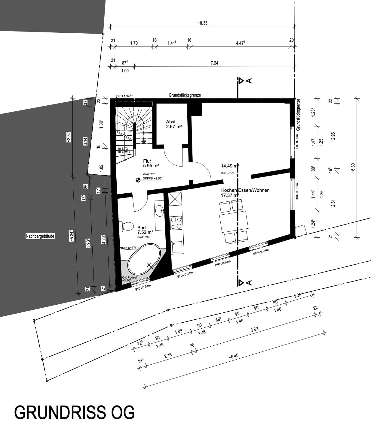 Grundriss 1.OG