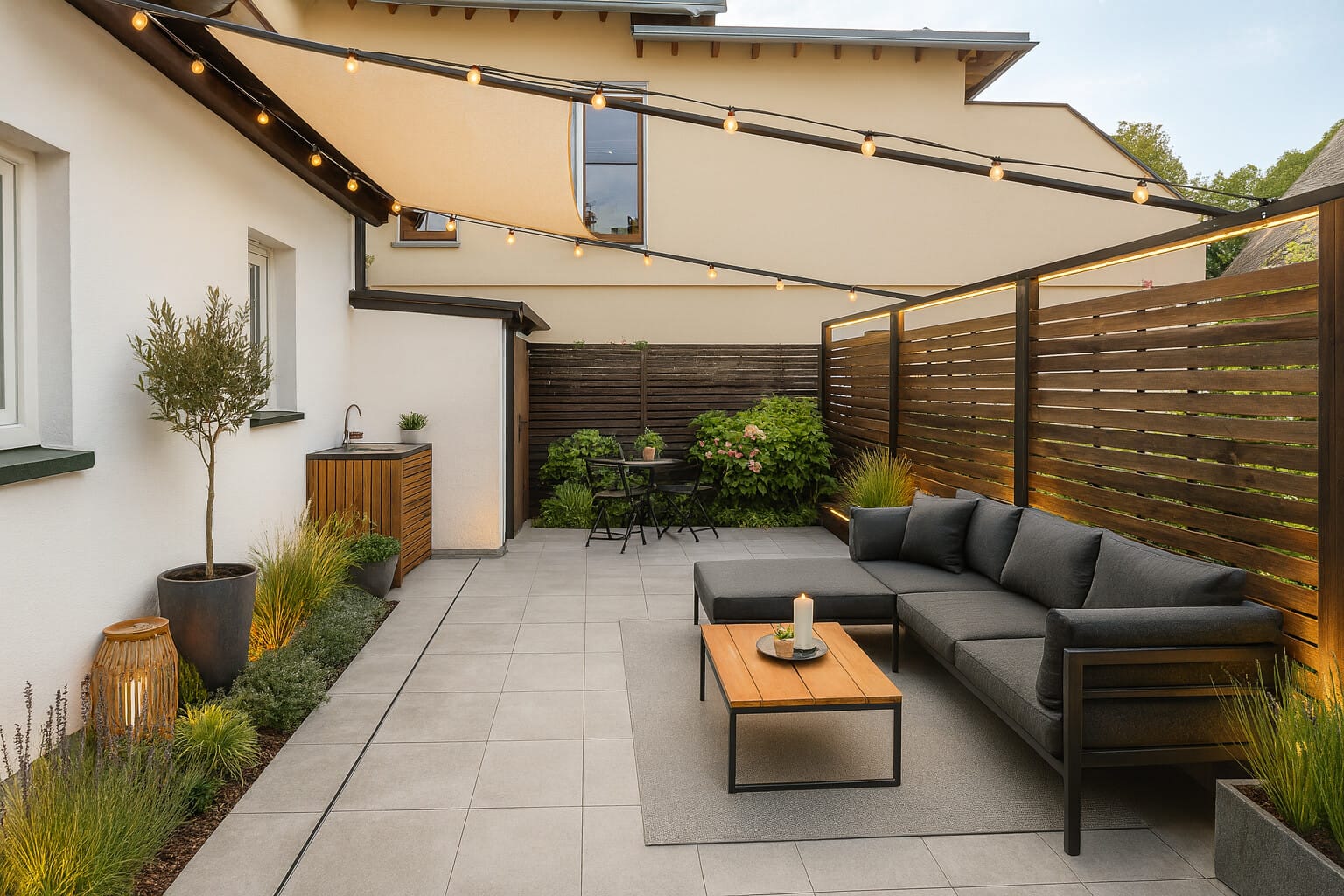 Visualisierung Terrasse