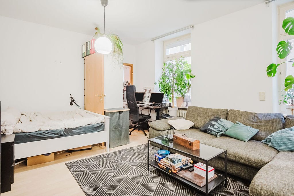 Wohn-Schlafzimmer